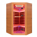 Sanctuary Infrared Sauna — 2–3 Person, Red Light + Chromotherapy