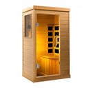 Hemlock Infrared Sauna Box — Single Person, Low-EMF Indoor Spa