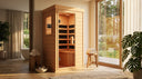 Mini Sauna, Low Emf Far Infrared Sauna, Home Spa Sauna with Bluetooth Speakers — Lifestyle